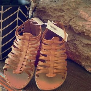 Toddler girls summer short gladiator sandals